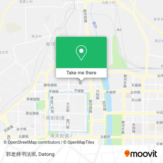 郭老师书法班 map