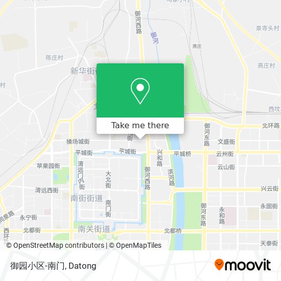 御园小区-南门 map