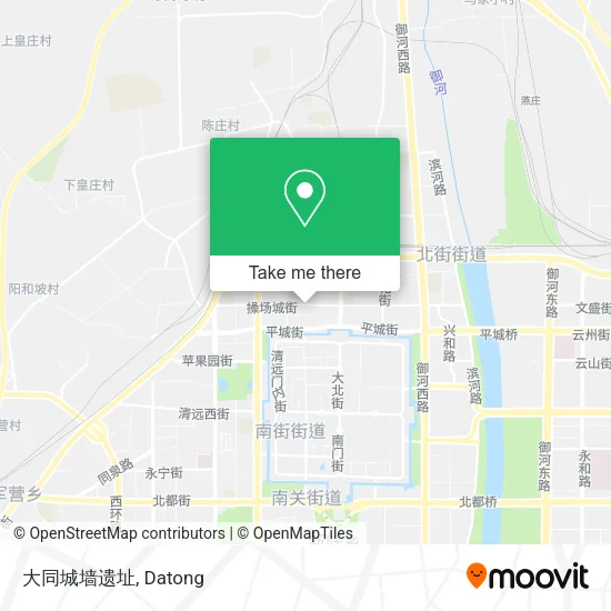 大同城墙遗址 map