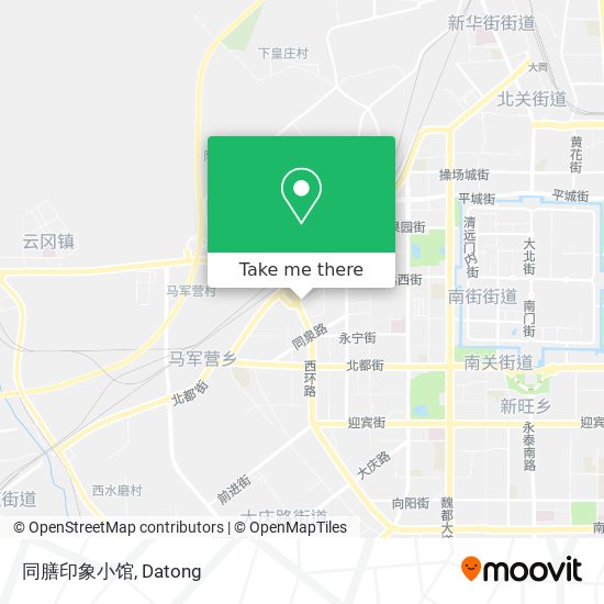 同膳印象小馆 map