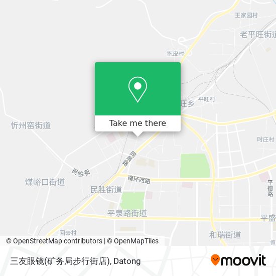 三友眼镜(矿务局步行街店) map
