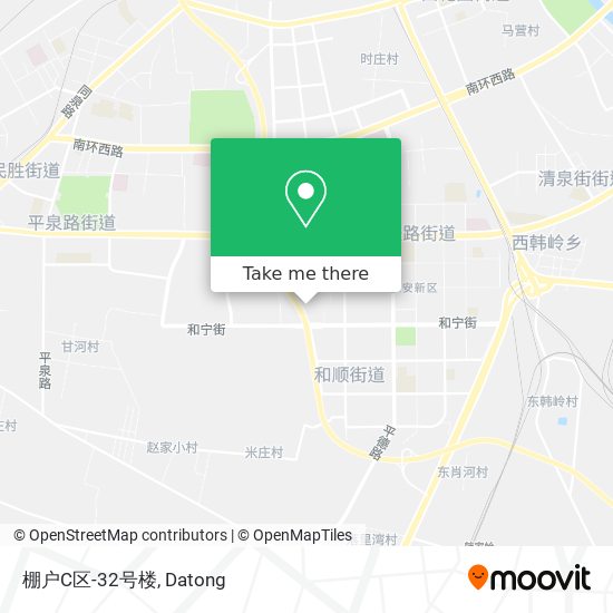 棚户C区-32号楼 map