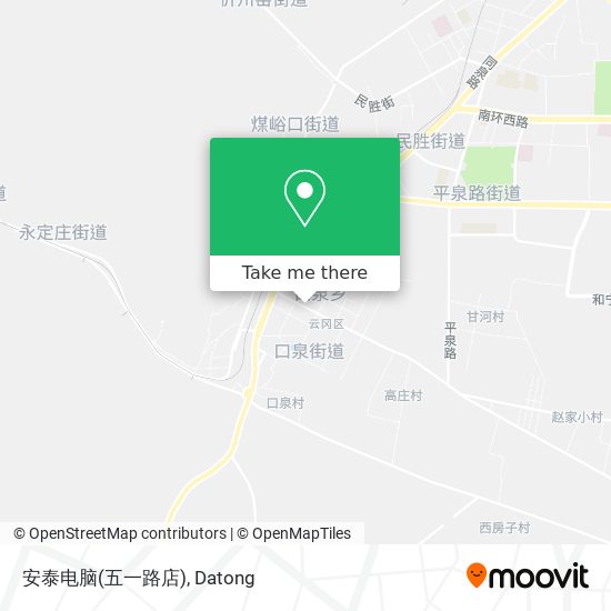 安泰电脑(五一路店) map