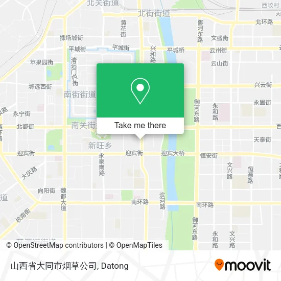 山西省大同市烟草公司 map