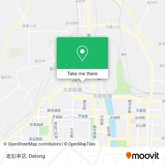 老彭串店 map