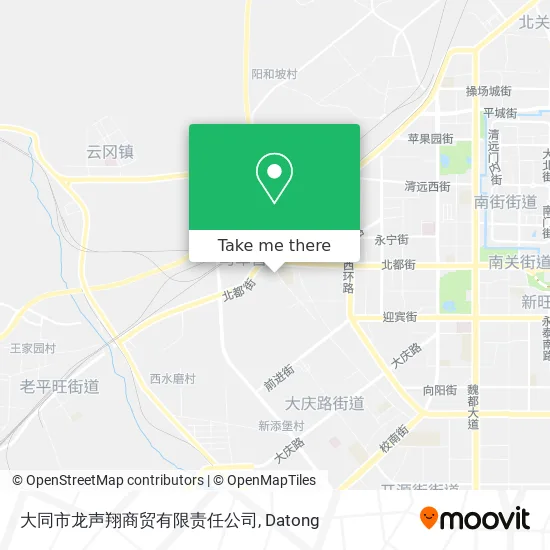 大同市龙声翔商贸有限责任公司 map