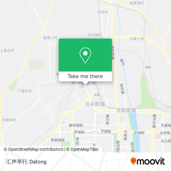 汇声琴行 map