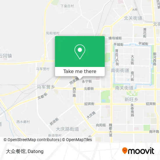 大众餐馆 map