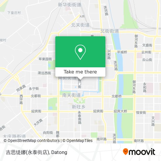 吉思缇娜(永泰街店) map