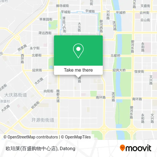 欧珀莱(百盛购物中心店) map