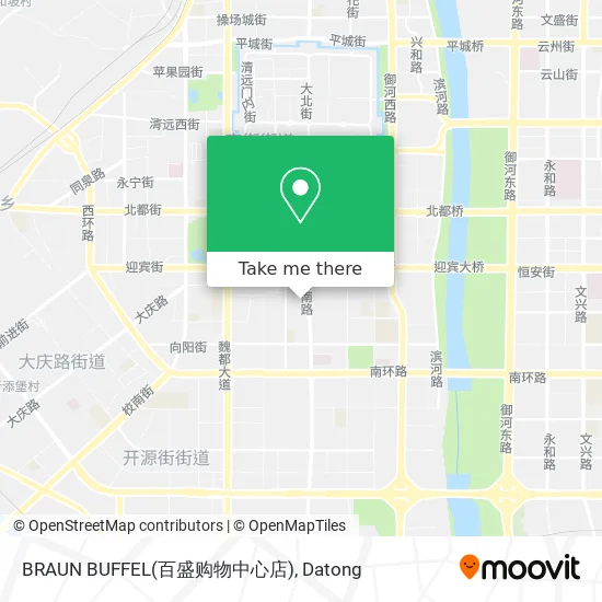 BRAUN BUFFEL(百盛购物中心店) map