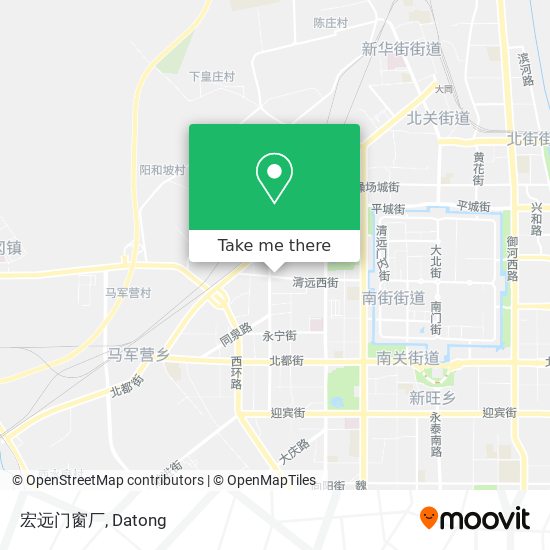 宏远门窗厂 map