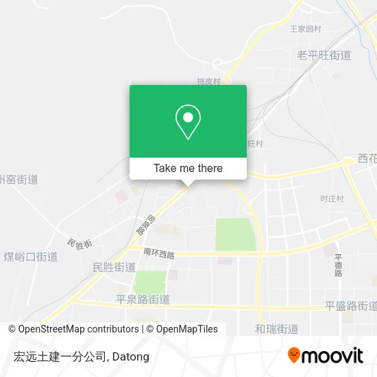 宏远土建一分公司 map