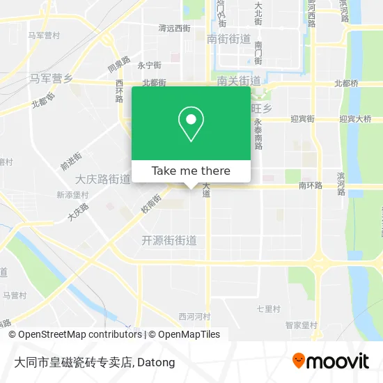 大同市皇磁瓷砖专卖店 map