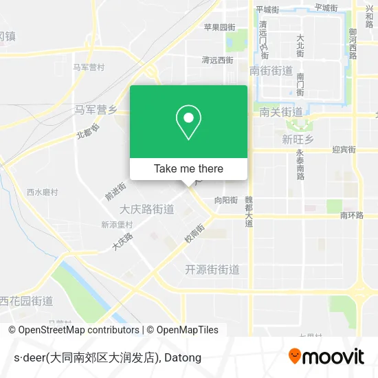 s·deer(大同南郊区大润发店) map