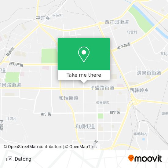 i区 map