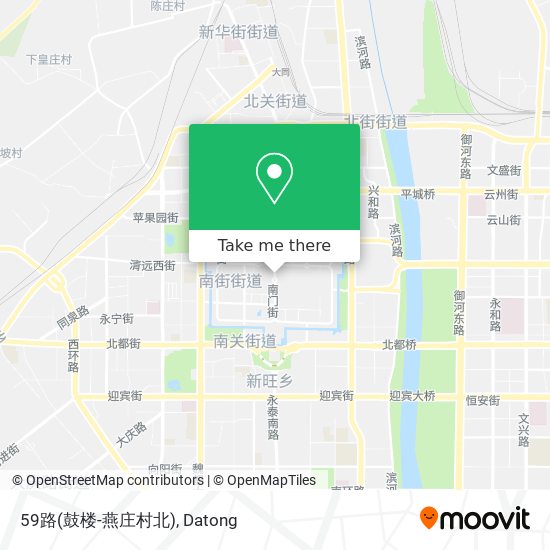 59路(鼓楼-燕庄村北) map
