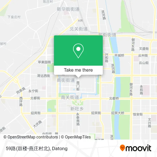 59路(鼓楼-燕庄村北) map