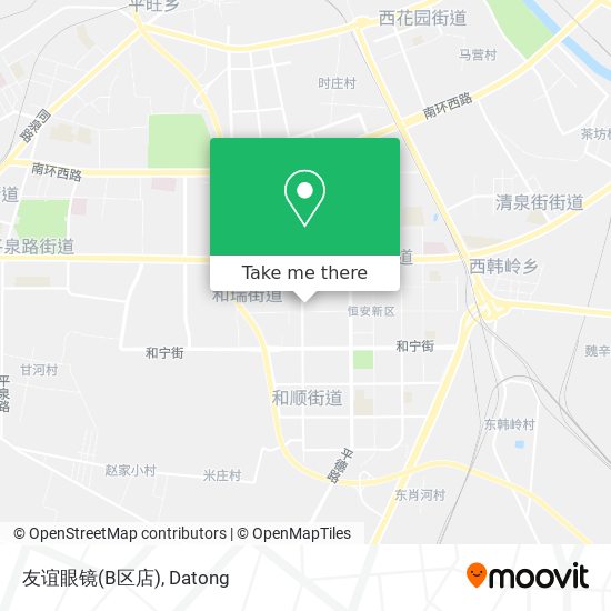 友谊眼镜(B区店) map