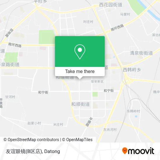 友谊眼镜(B区店) map