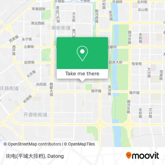 街电(平城大排档) map
