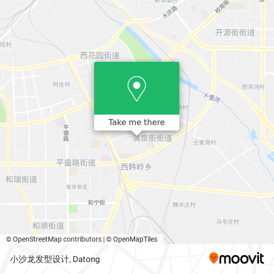 小沙龙发型设计 map
