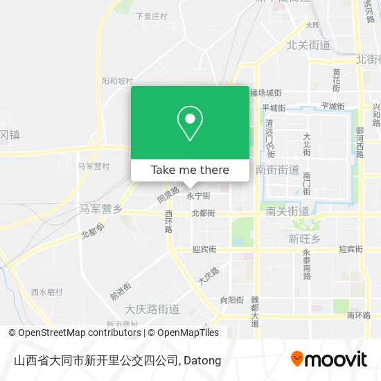 山西省大同市新开里公交四公司 map
