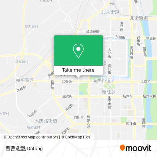 曹曹造型 map