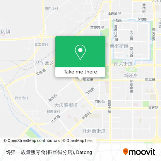 馋猫一族量贩零食(振华街分店) map