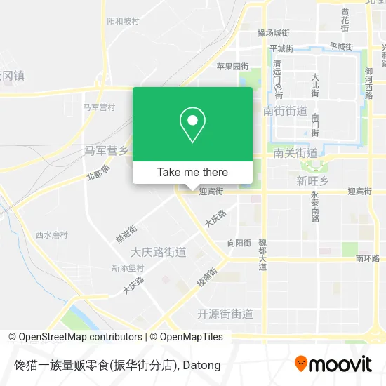 馋猫一族量贩零食(振华街分店) map