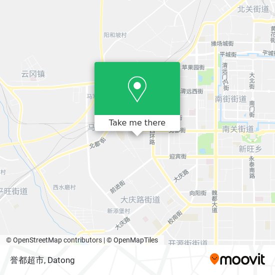 誉都超市 map