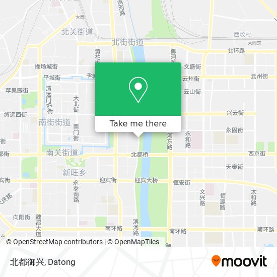 北都御兴 map