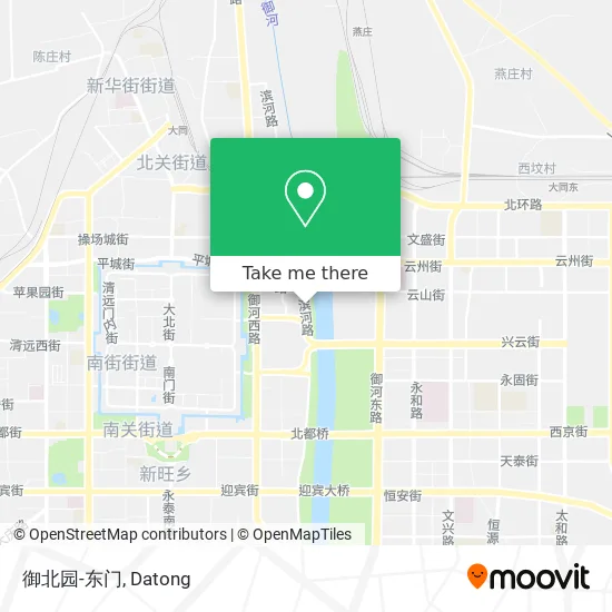 御北园-东门 map
