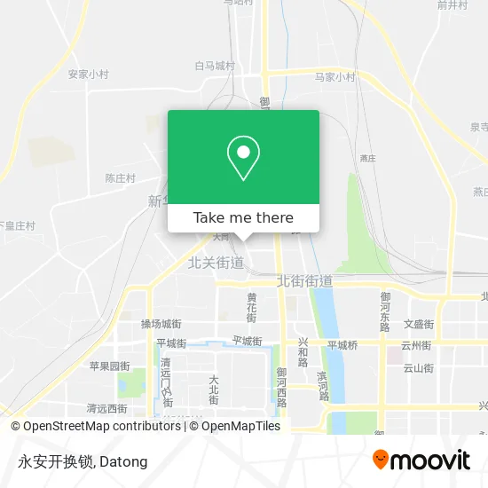 永安开换锁 map