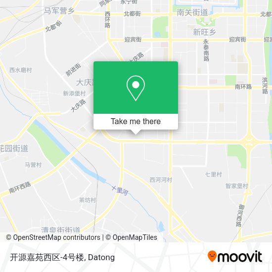 开源嘉苑西区-4号楼 map