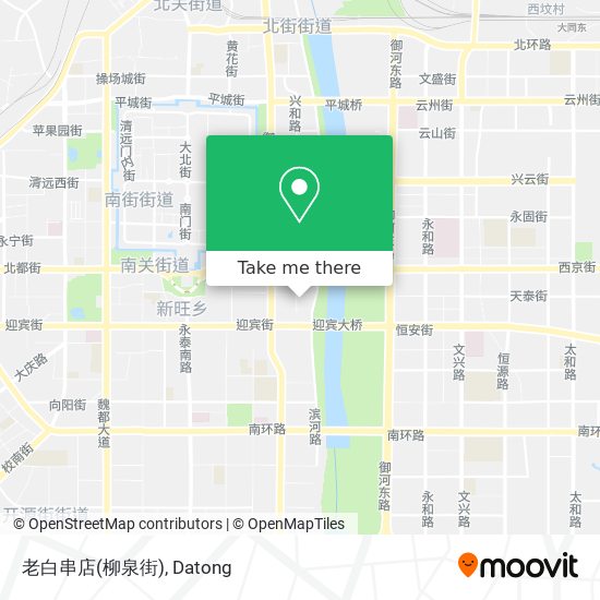老白串店(柳泉街) map