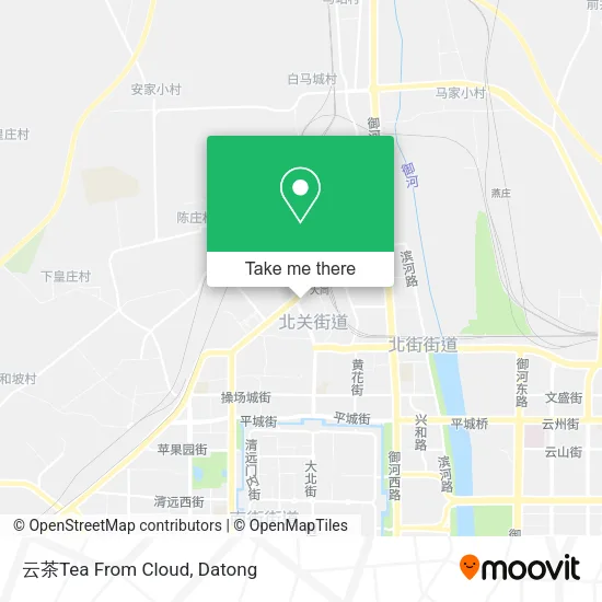 云茶Tea From Cloud map