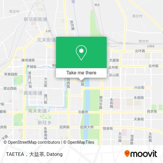 TAETEA，大益茶 map