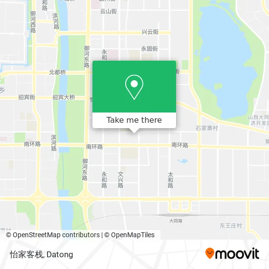 怡家客栈 map