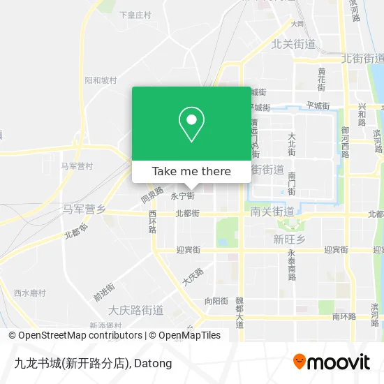 九龙书城(新开路分店) map