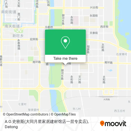 A.O.史密斯(大同月星家居建材馆店一层专卖店) map