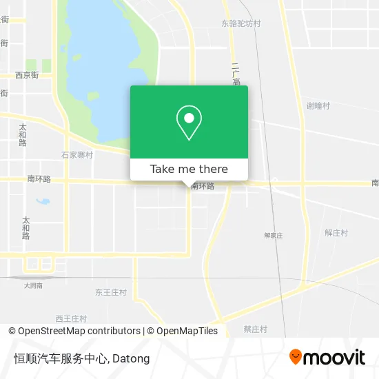 恒顺汽车服务中心 map
