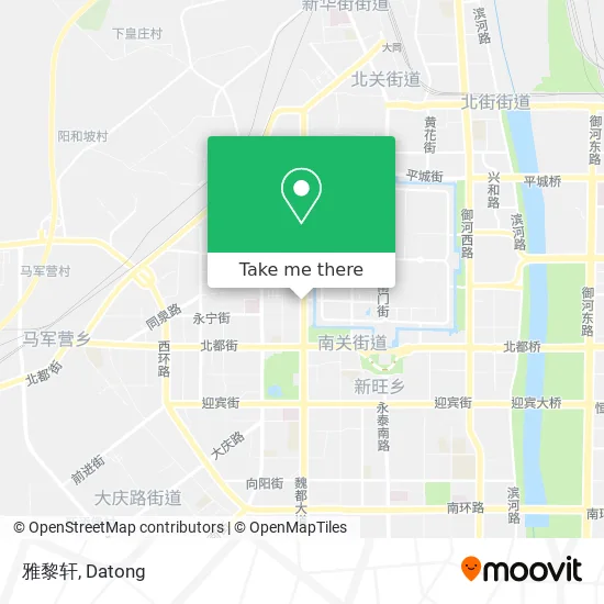 雅黎轩 map