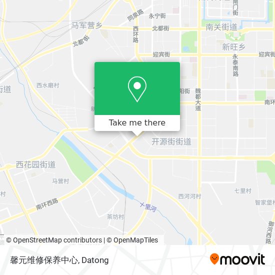 馨元维修保养中心 map