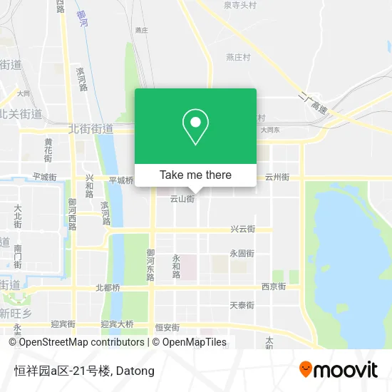 恒祥园a区-21号楼 map