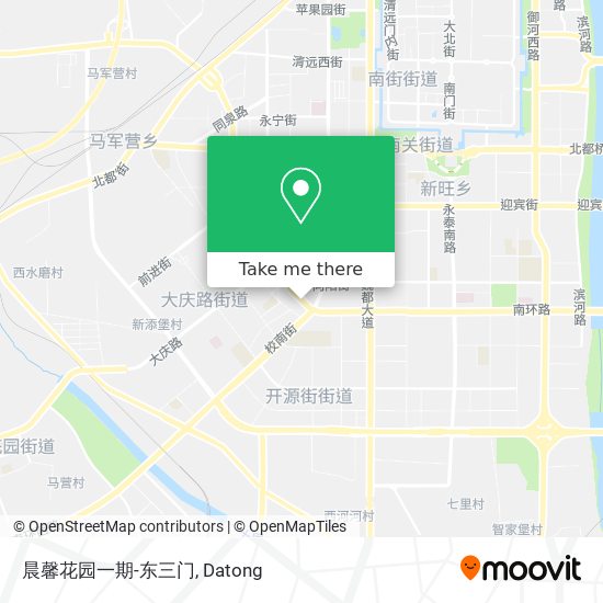 晨馨花园一期-东三门 map