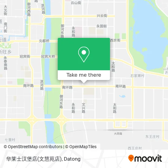 华莱士汉堡店(文慧苑店) map