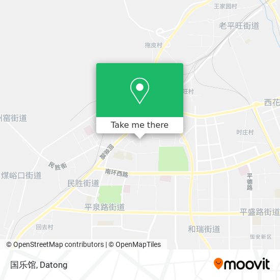 国乐馆 map