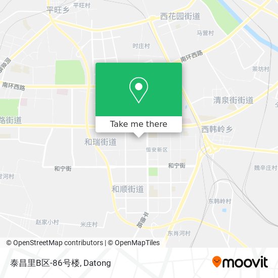 泰昌里B区-86号楼 map