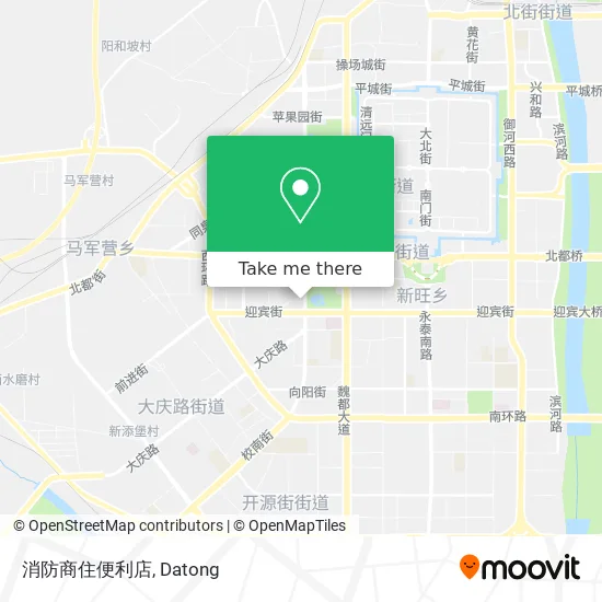 消防商住便利店 map